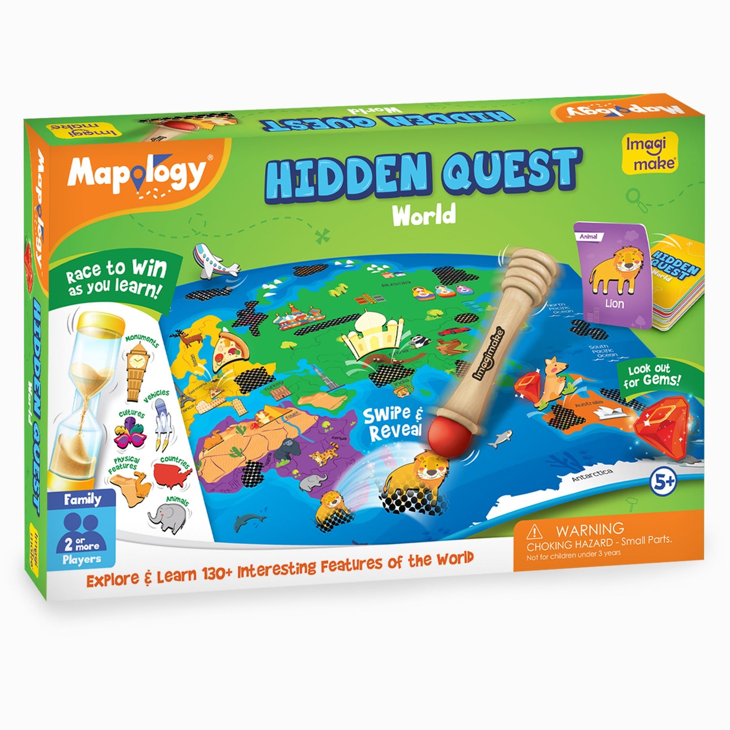 Hidden Quest World Map Game – Geography & Discovery