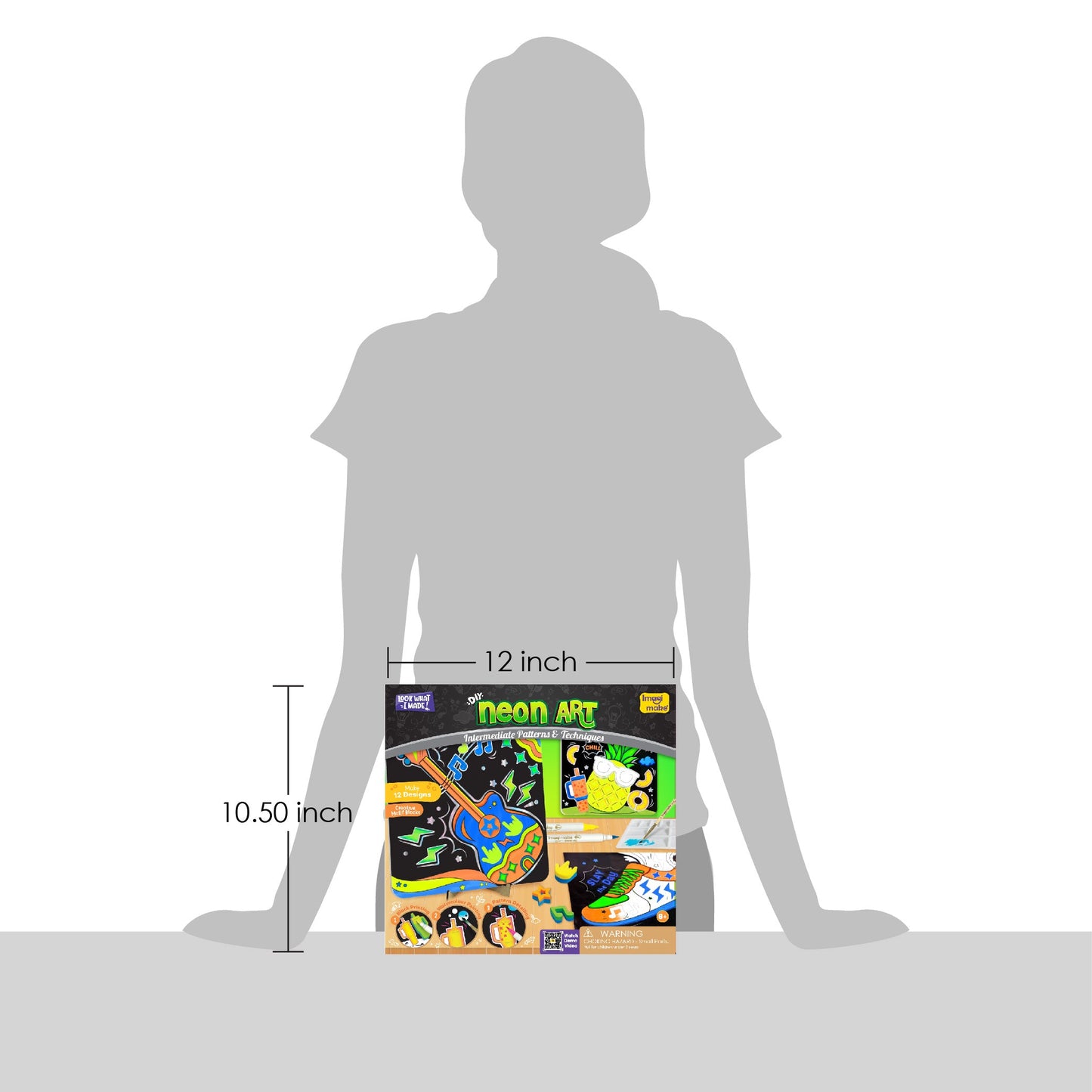 Neon Art Kit (UV Light Not Included)