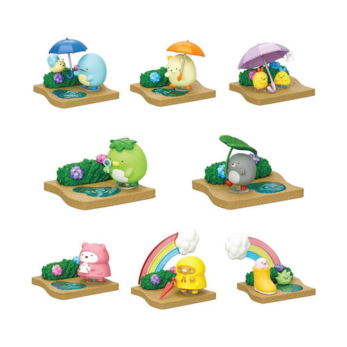 Re-Ment Sumikko Walking On A Rainy Day - Mini Figure Blind Box