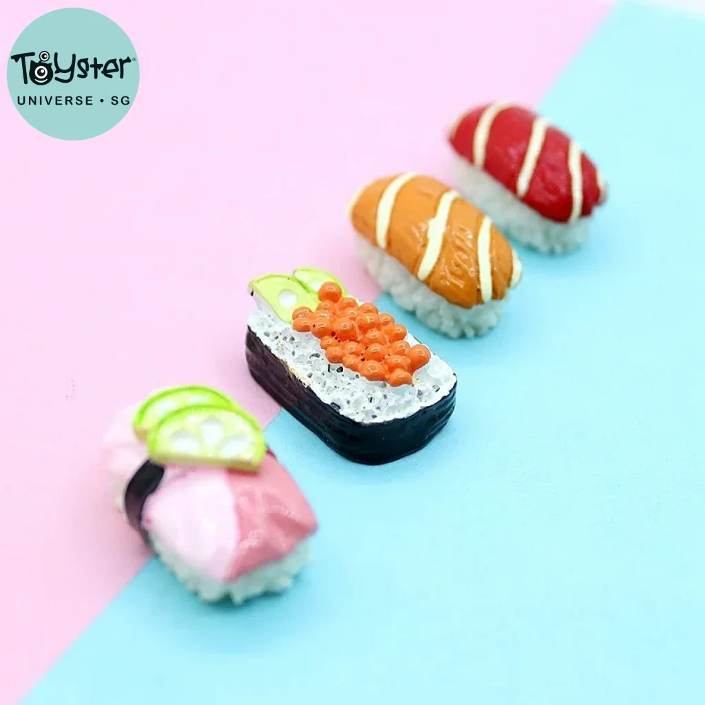 10Pcs Resin Mini Sushi