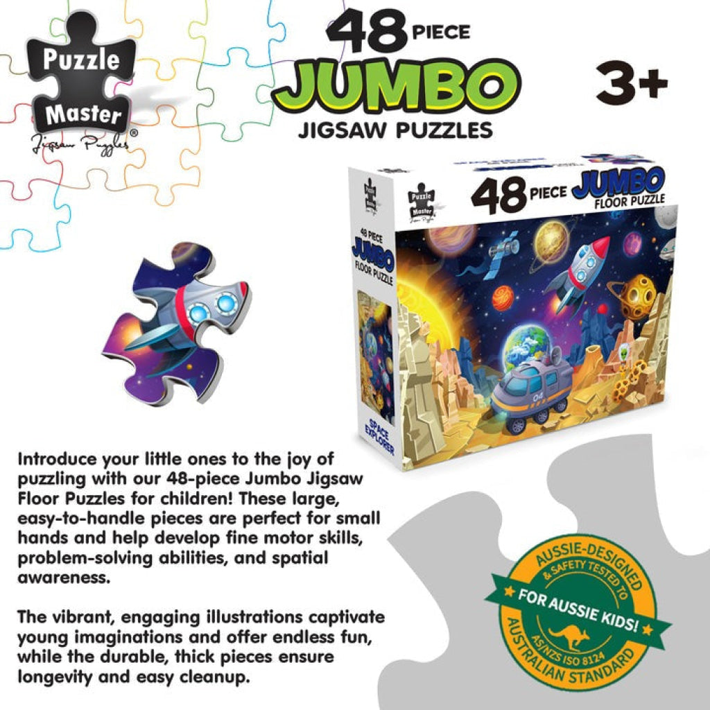 48 Piece Jumbo Floor Puzzle Space Explorer Master