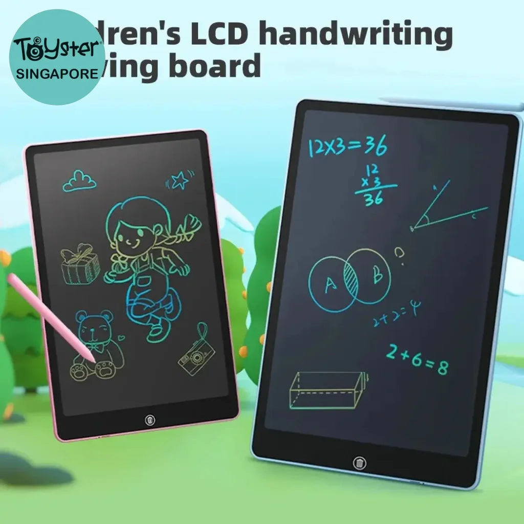 Inch LCD Writing Tablet Kids Drawing Board TOYSTER