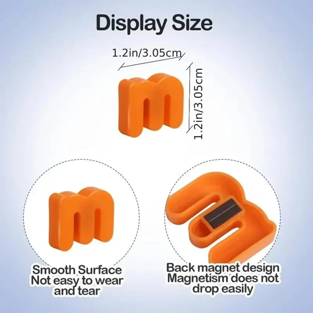 80Pcs Children’s Magnetic Letters English