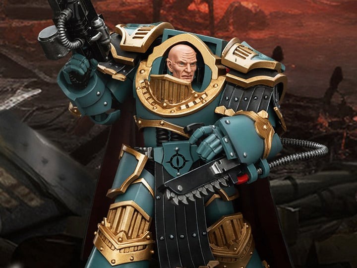 Sons Of Horus: Legion Praetor In Cataphractii Terminator Armour Jt9619 Warhammer 40K