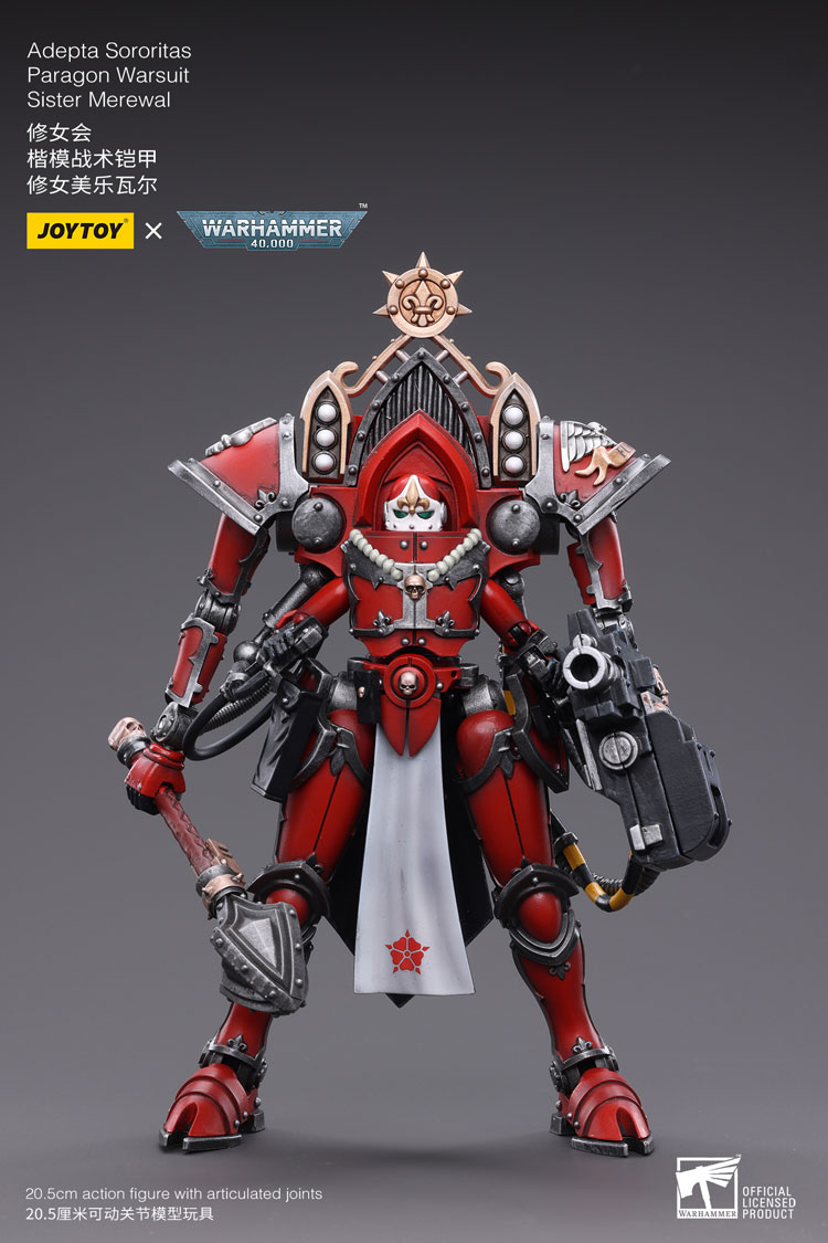 Joytoy Warhammer 40K Adepta Sororitas Paragon Warsuit Sister Merewal Warhammer