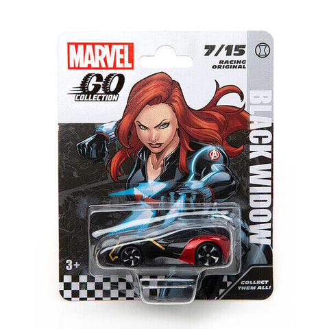 Marvel Go Collection Black Widow Diecast Car
