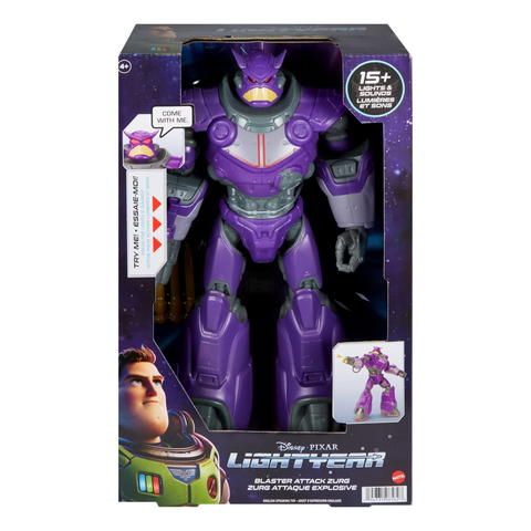 Disney Pixar Lightyear Blaster Attack Zurg Action Figure Toy Story