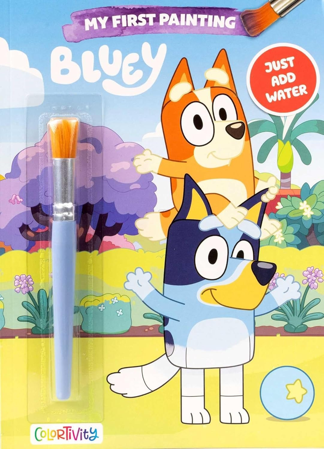 Bluey Colortivity- My First Painting