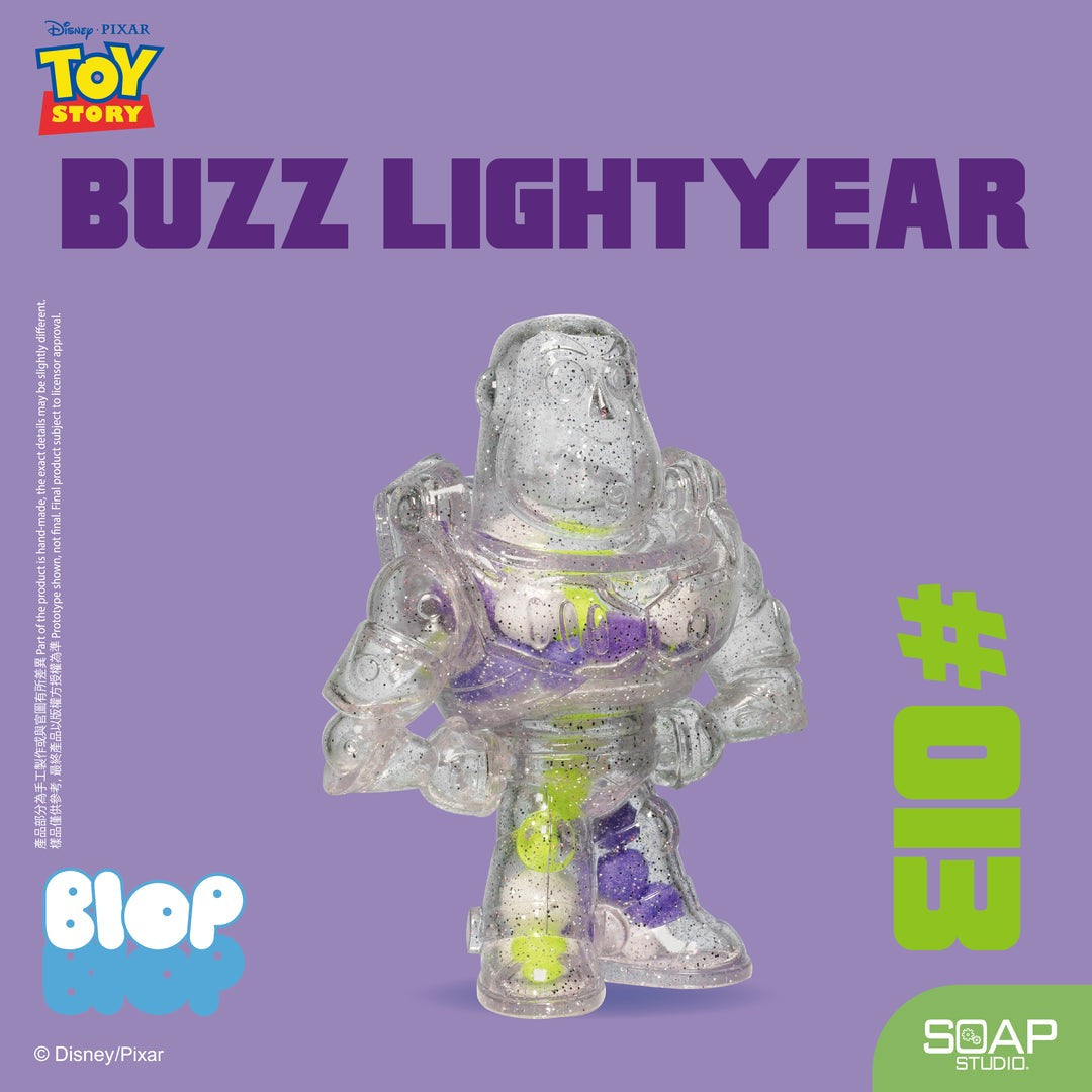 Soap Studio Disney Pixar Buzz Light Year Blop Blop Series Figure
