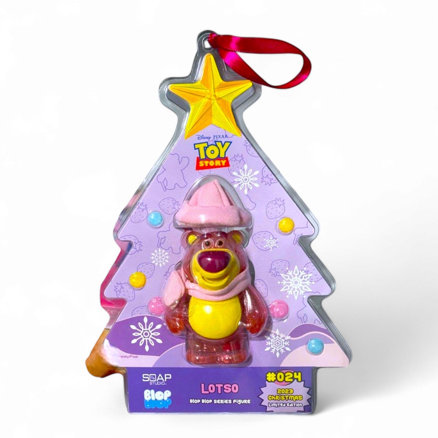 Disney Pixar Lotso Blop Blop Figure (2023 XMAS)
