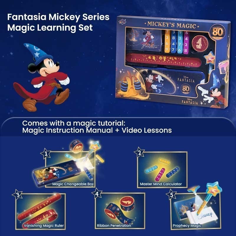 Disney Fantasia Mickey Magic Learning Set