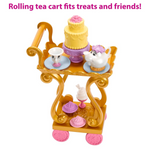 Disney Princess Belles Tea Time Cart Doll And Playset