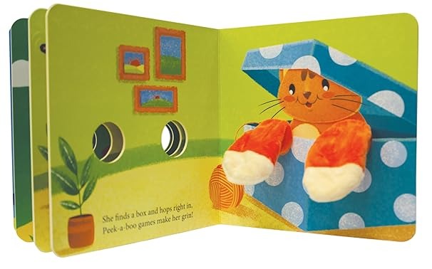 Finger Puppet Book - Curious Cat