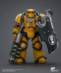 Pre Order JOYTOY Warhammer Imperial Fists Legion MkIII Breacher Squad Legion Breacher with Graviton Gun JT9114