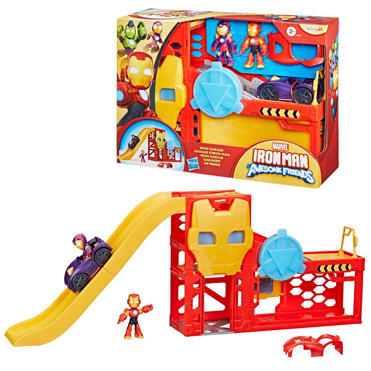Hasbro Marvel Iron Man and his Awesome Friends Iron Garage