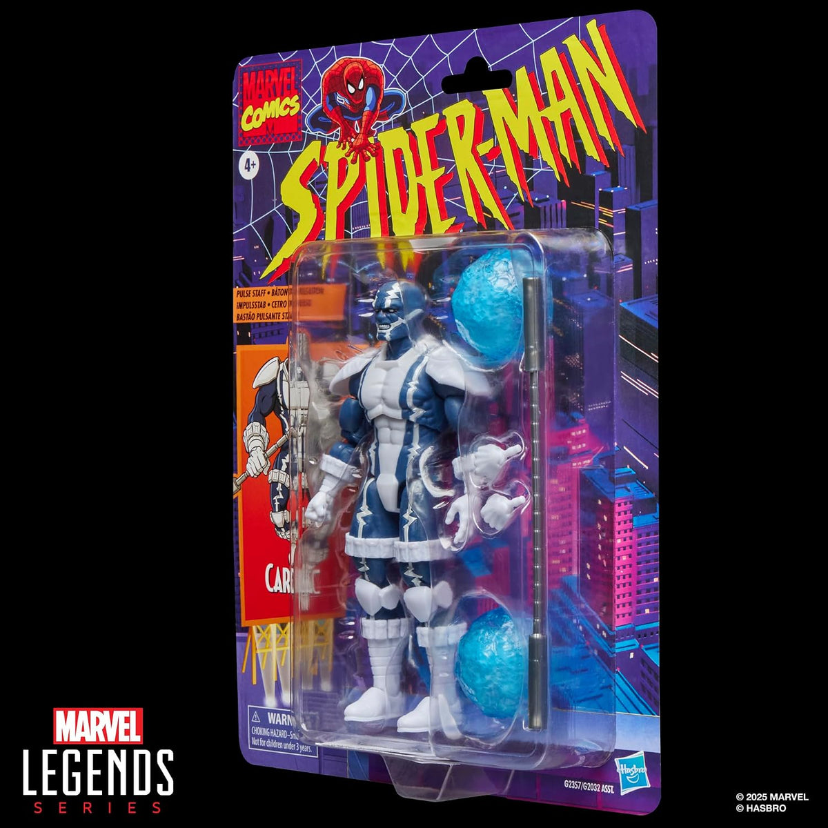 Hasbro Marvel Legends Spider Man Retro Cardiac