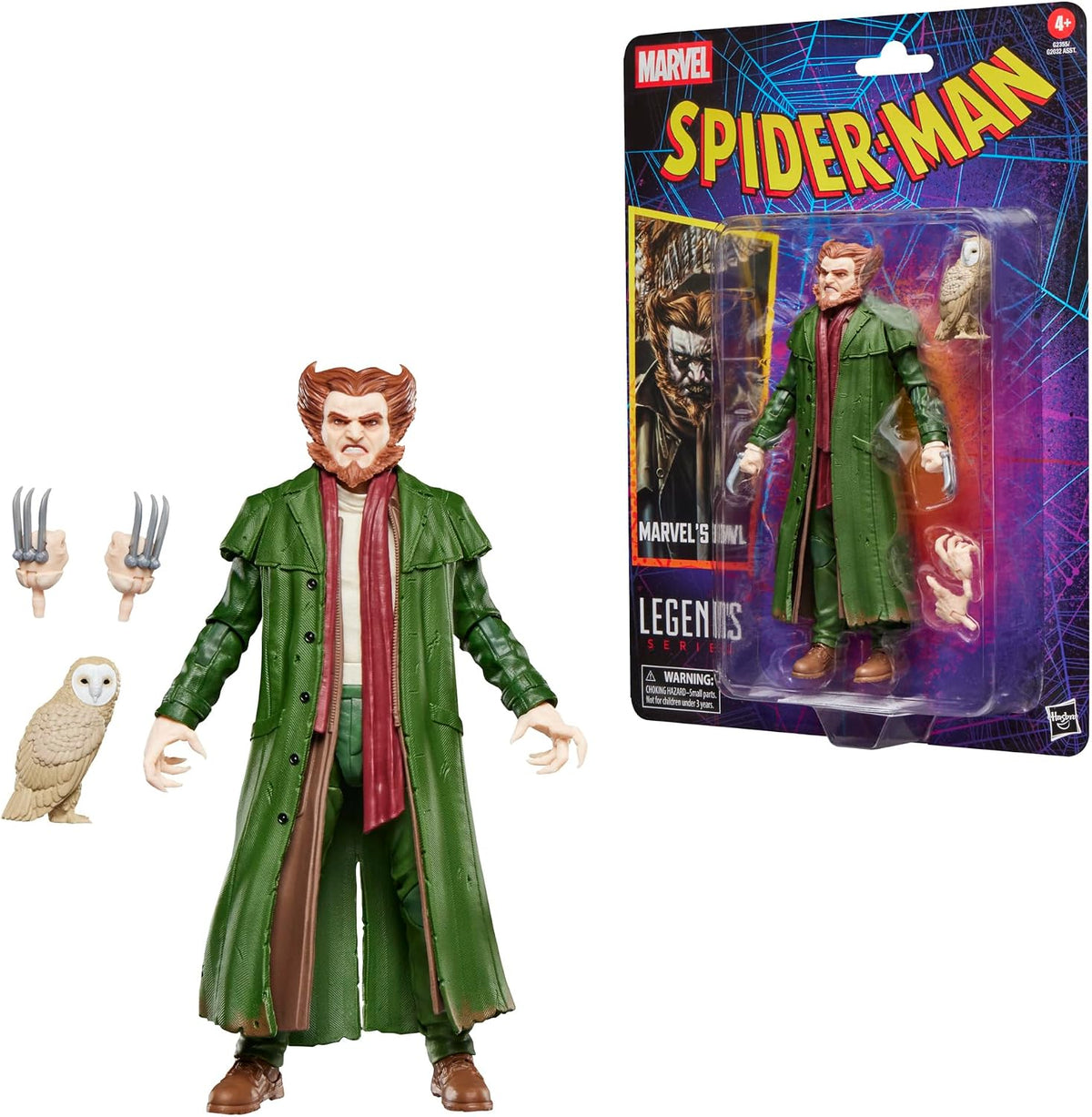 Hasbro Marvel Legends Spider Man Retro Marvel's Owl