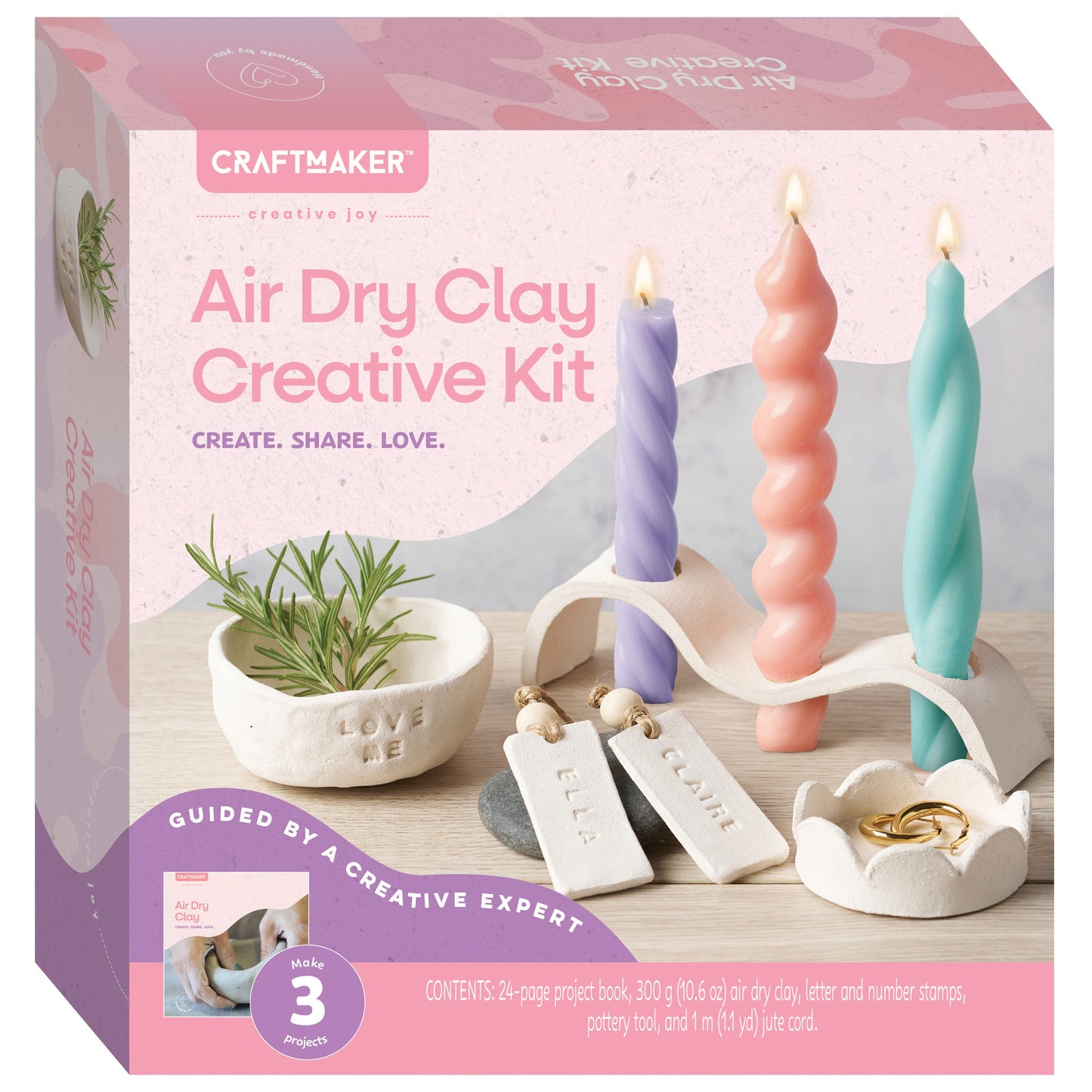 Hinkler Craft Maker Air Dry Clay