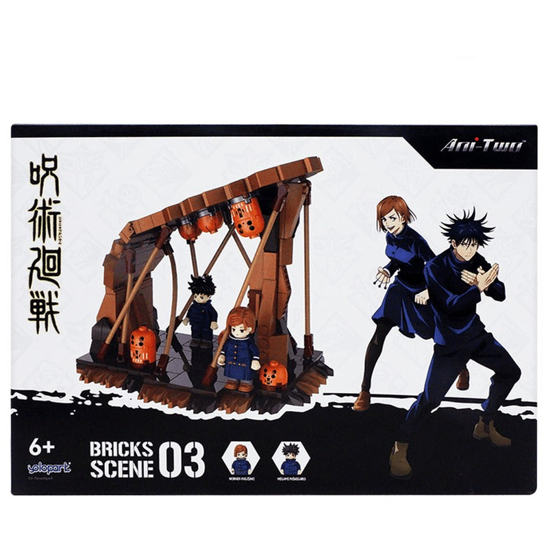 Jujutsu Kaisen Bricks Scene 03 Megumi and Nobara