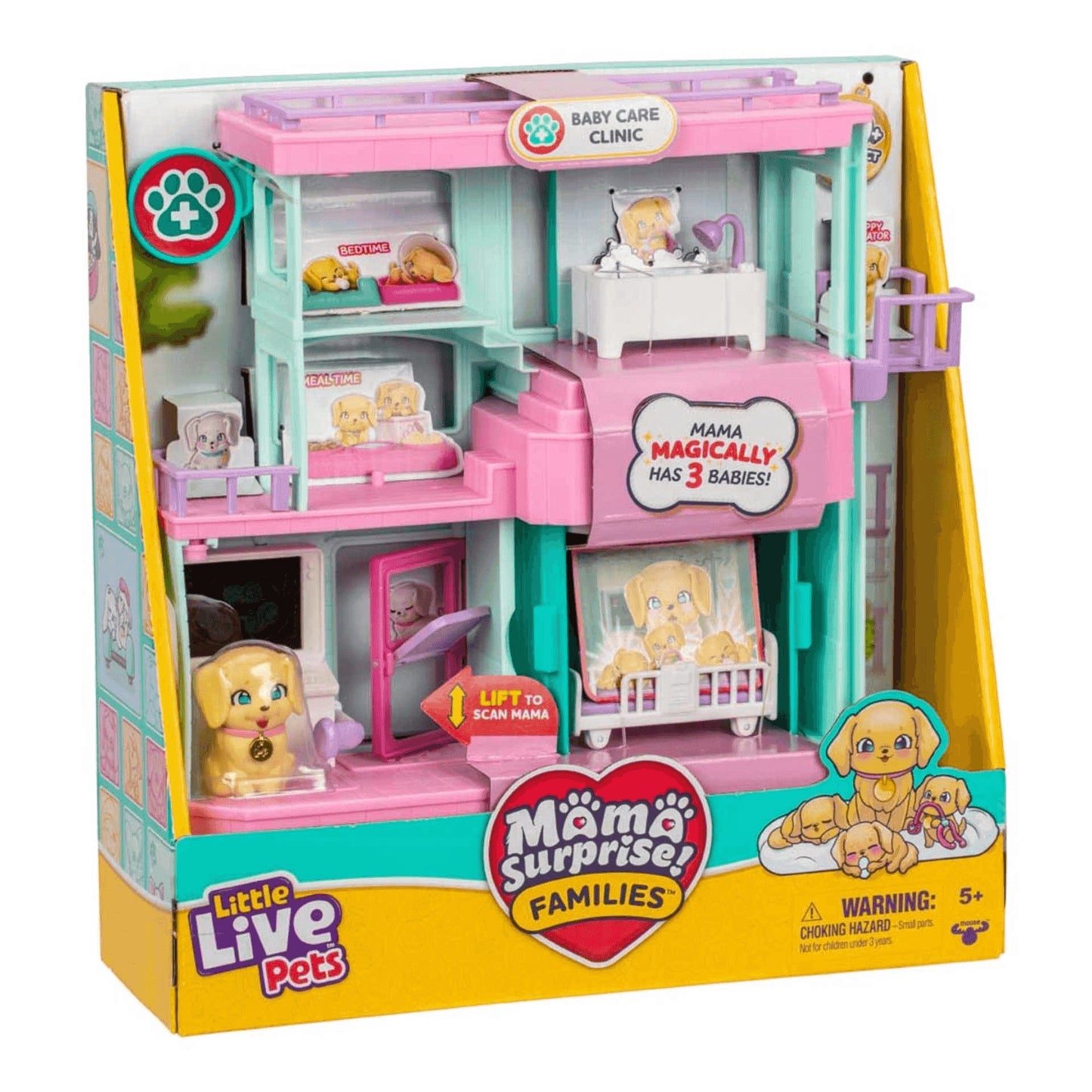 Little Live Pets Mama Surprise Families S1 Baby Care Clinic