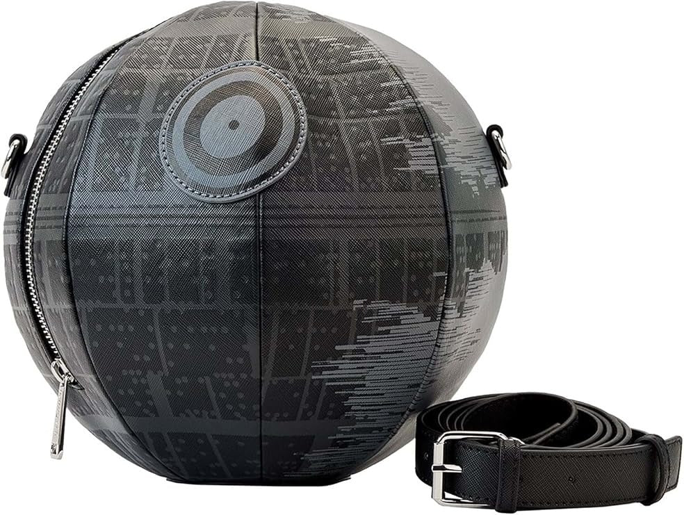 Loungefly Star Wars Return of the Jedi 40th Anniversary Death Star Figural Crossbody Purse