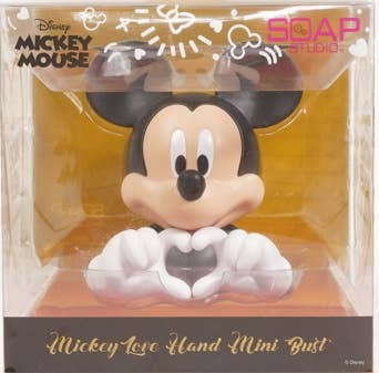 Soap Studio Disney Mickey Love Hand Mini Bust