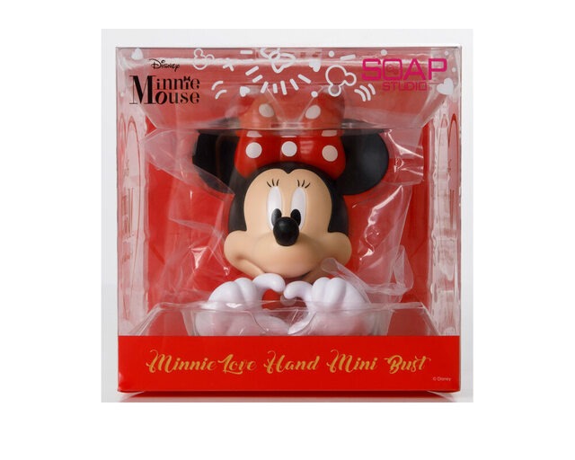 Soap Studio Disney Minnie Love Hand Mini Bust - Disney