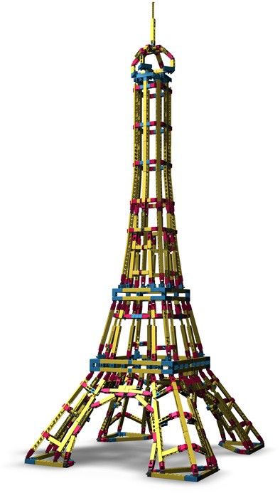 Knex best sale eiffel tower