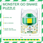 Monster Go Snake Puzzle (Yellow Green)