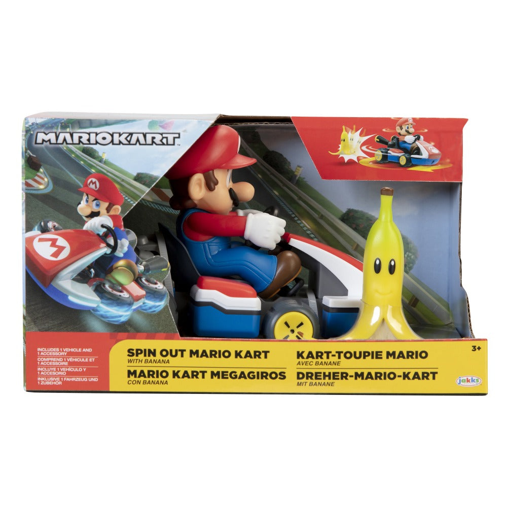 Nintendo Spin Out Mario Kart 2.5-inch - Mario