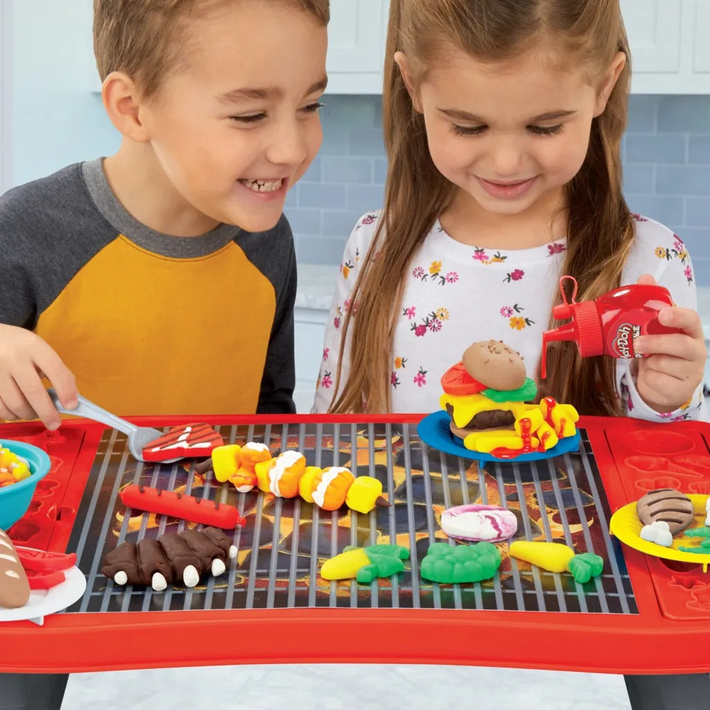 Play-Doh Kitchen Creations Big Grillin’ Playset (Frustration Free Packaging) - Play-Doh