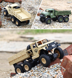 Jjrc Q69 Rc 1:18 2.4G 4Wd Tracked Off-Road Military Truck - Green