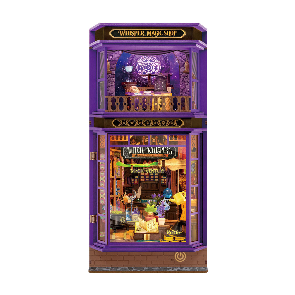 Robotime Rolife Whisper Magic Shop DIY Book Nook