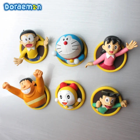 2024 New Doraemon Original Series Blind Box Toy Refrigerator Magnet