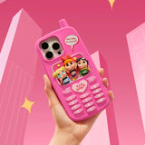 POP MART CRYBABY Powerpuff Girls Series - Phone Case for iPhone 14 Pro Max & iPhone 15 Pro Max
