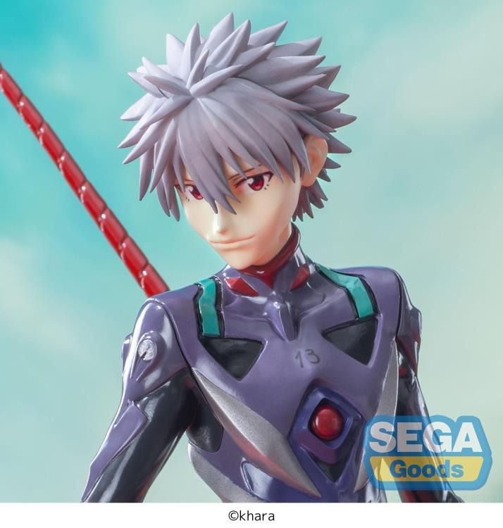 SEGA Evangelion Luminasta Kaworu Nagisa x Spear of Longinus Figure