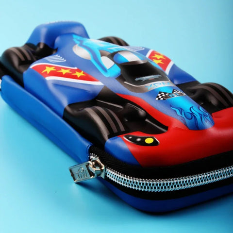 3D Racing Car Pencil Cases High Quality EVA