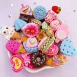 20PCS Colorful Assorted Self Adhesive Popsicle Cake Candy