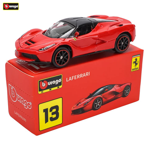 Bburago 1:64 Ferrari series Multiple models LAFerrari 488 458 ENZO F40 599 F12 car die-casting