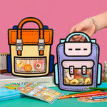 100PCS School Bag Packaging Self-lock For Kids Party
