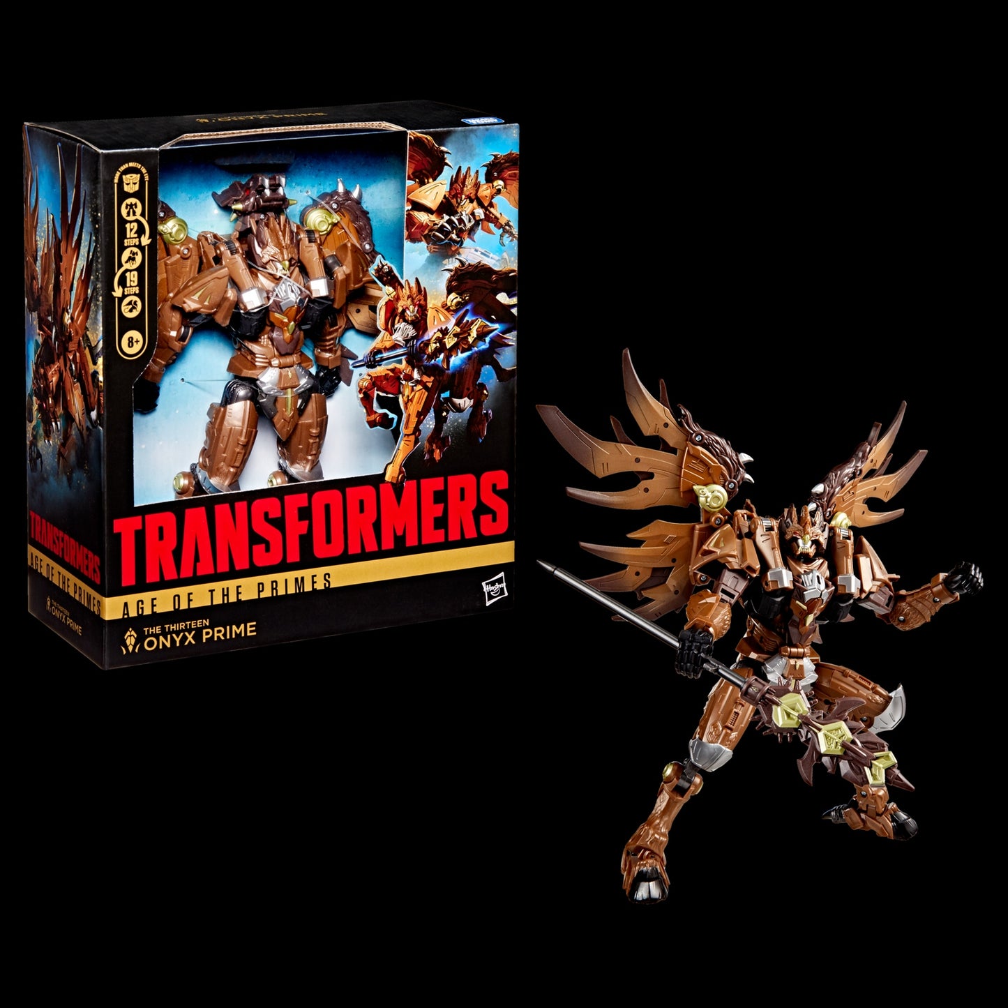 Transformers Age of the Primes Leader Class The Thirteen Onyx Prime