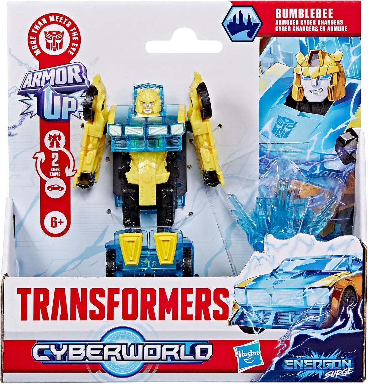 Transformers Cyberworld Armored Cyber Changers Bumblebee