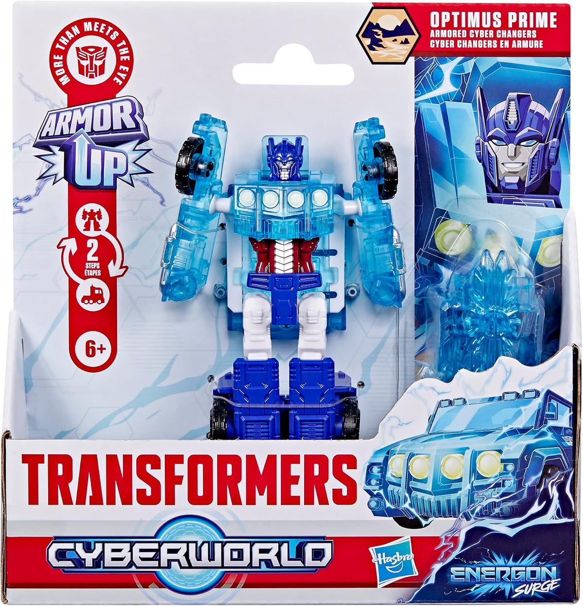 Transformers Cyberworld Armored Cyber Changers Optimus Prime