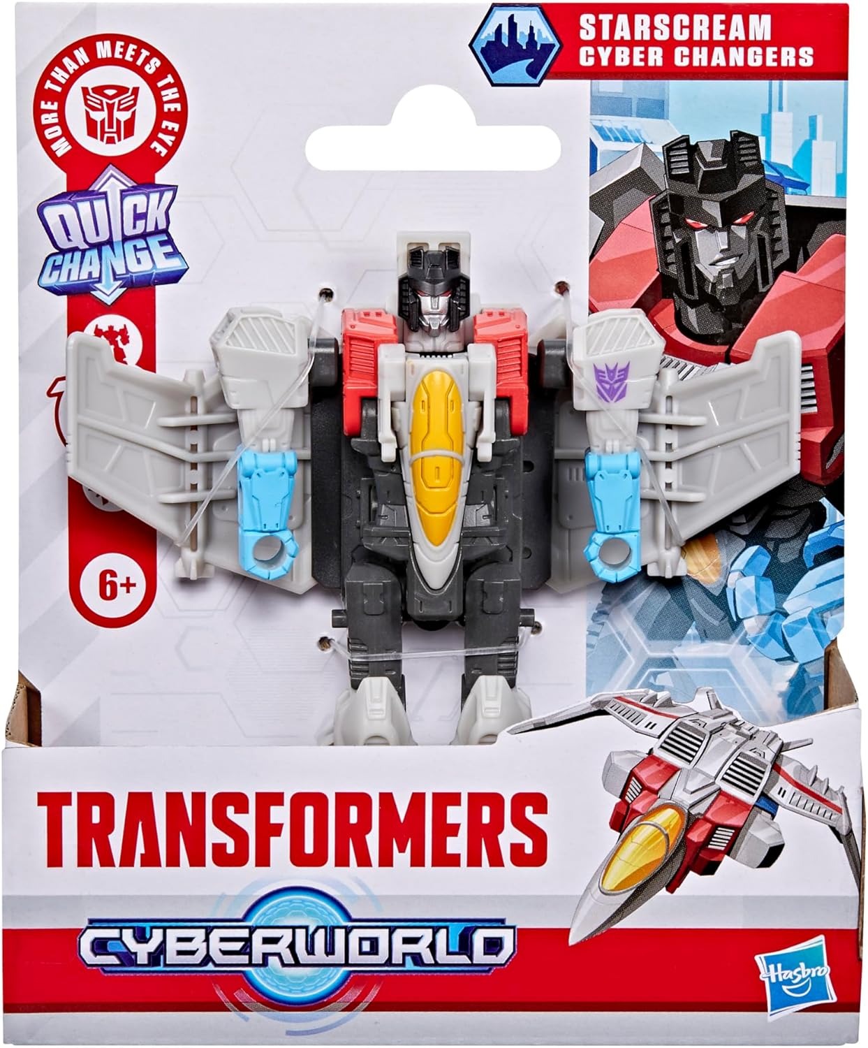 Transformers Cyberworld Cyber Changers Starscream