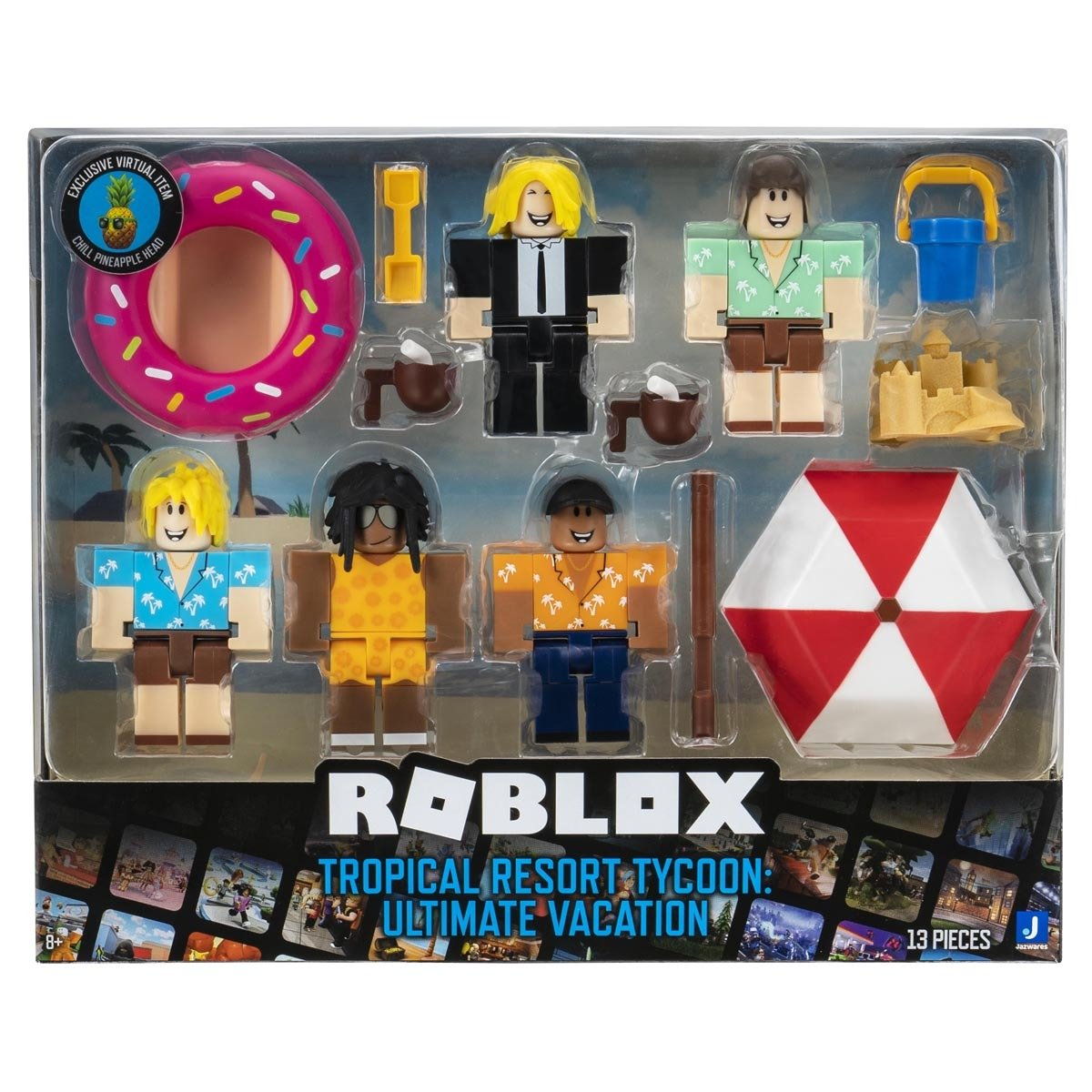 Roblox Action Collection - Arsenal: Operation Beach Day Deluxe Playset  [Includes Exclusive Virtual Item]