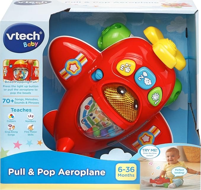 VTech Pull and Pop Airplane