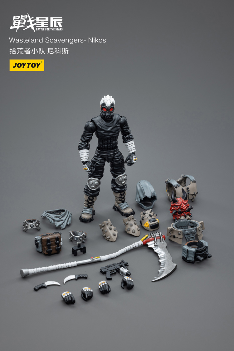 Joytoy Battle For The Stars Wasteland Scavengers - Nikos