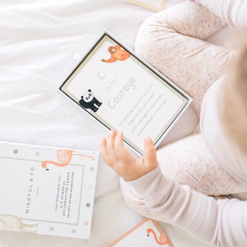 A-Z Mindful Affirmation Cards - Learning Cards
