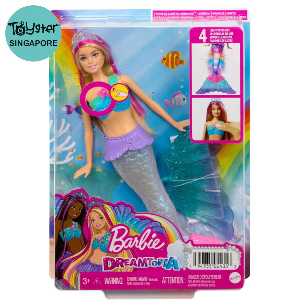 Barbie Dream Twinkle Lights Mermaid TOYSTER Singapore – Toyster