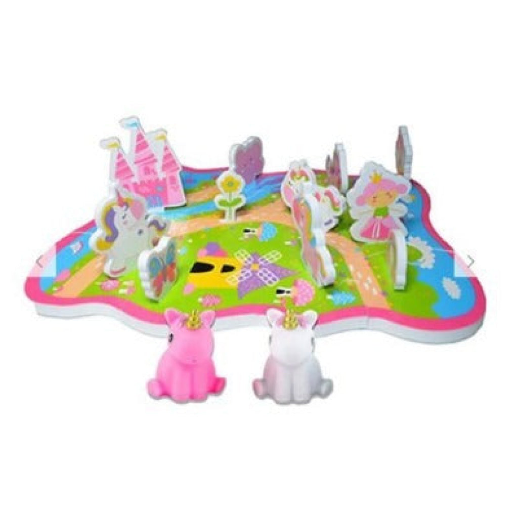 Bath Time Unicorn World Buddy & Barney